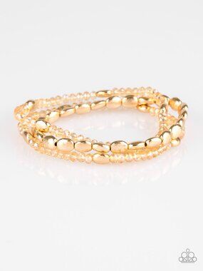 Paparazzi Gold Bracelets (BE028)